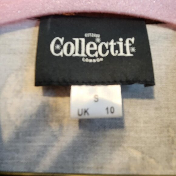 Collectif Fall Leaves Caterina Swing Dress - Picture 8 of 8